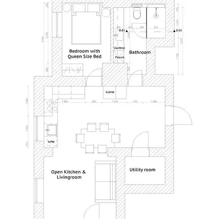 Apartmán Luxurious 68m2 2br 3-room River View In The Heart Of